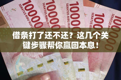 北京借条打了还不还？这几个关键步骤帮你赢回本息！