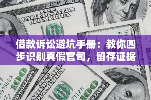北京借款诉讼避坑手册：教你四步识别真假官司，留存证据不踩雷