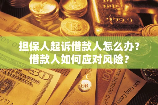 北京担保人起诉借款人怎么办？借款人如何应对风险？