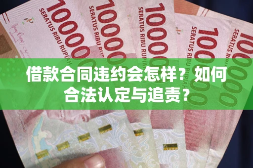 北京借款合同违约会怎样？如何合法认定与追责？