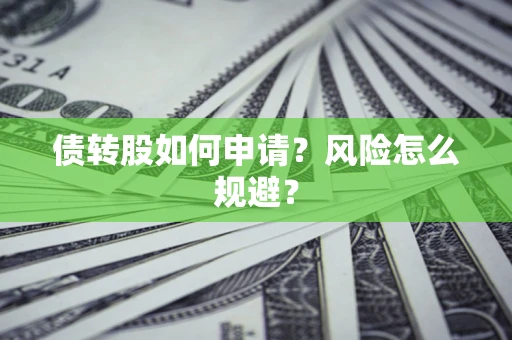 北京债转股如何申请？风险怎么规避？