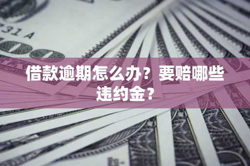 北京借款逾期怎么办？要赔哪些违约金？